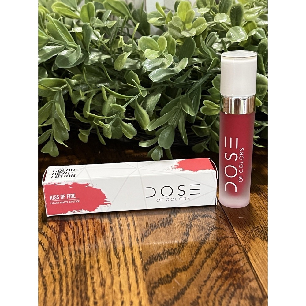 Dose of Colors LIQUID MATTE LIPSTICK - KISS Of Fire